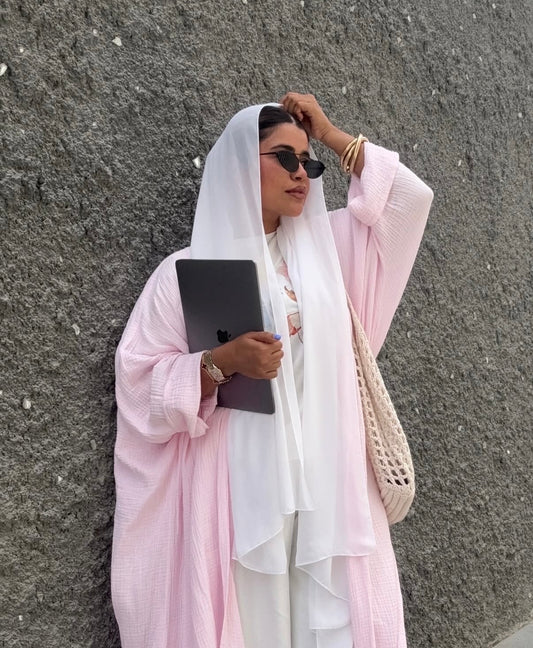 Barely Pink Abaya