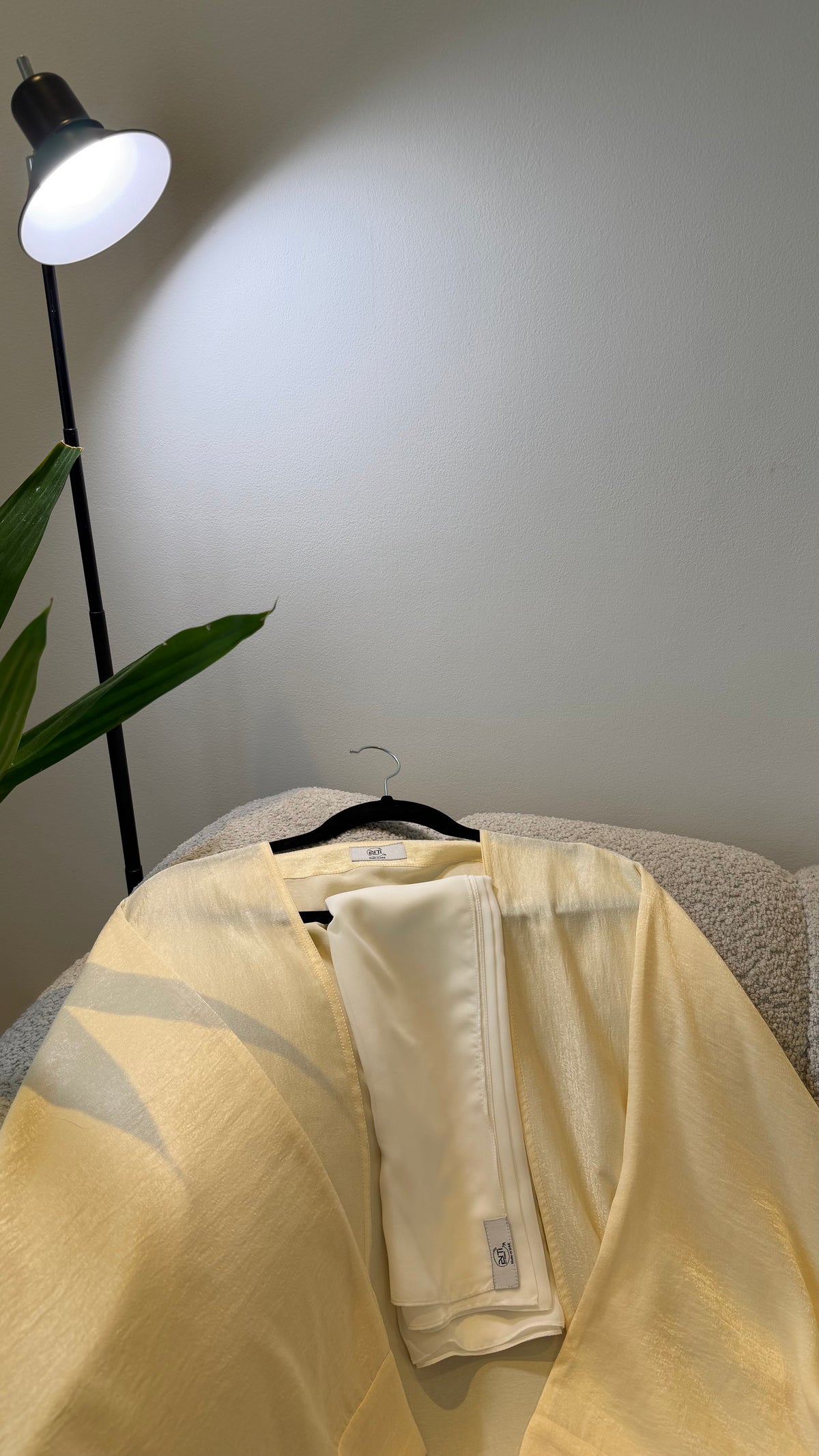 Butter Yellow Abaya
